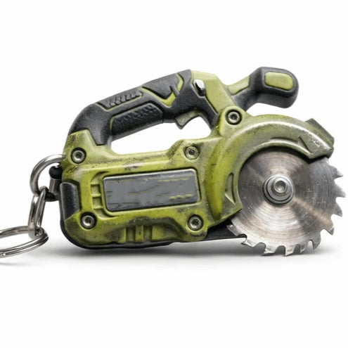 🛠️2-in-1 Mini Grinder Keychain: On-the-Go Smoothing Tool + Tool Enthusiast Collectible